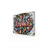 Decovetro Istanbul Desenli | Cam Kesme Tahtası - Kesim Tablası 20x30 Cm