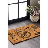 Decovetro Koko Paspas Mısır Desenli Kapı Önü Paspası40 x 60 Cm