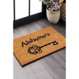 Decovetro Paspas Harry Potter Alohomora Desenli Kapı Önü Paspası 40 X 60 Cm