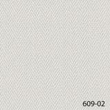 Decowall Decoparati Geometrik Desen Beyaz-Gri Salda Duvar Kağıdı 609-02