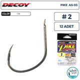Decoy As-03 Pike Light Jigging Asist İğne Tın #2 (12 Adet)