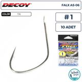 Decoy As-06 Falx Jigging Asist İğne Tın #1 (10 Adet)