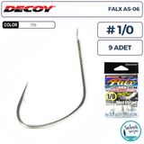 Decoy As-06 Falx Jigging Asist İğne Tın #1/0 (9 Adet)