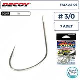 Decoy As-06 Falx Jigging Asist İğne Tın #3/0 (7 Adet)