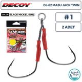 Decoy Dj-62 Masu Jack Twin Çiftli Asist İğnesi #1 (2 Adet)