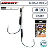 Decoy Dj-89 Tachi Pike Lj Çiftli Jig Asist İğnesi #1/0 (2 Adet)