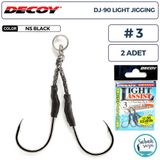 Decoy Dj-90 Light Jigging Çiftli Asist İğnesi #3 (2 Adet)