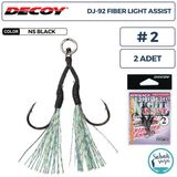 Decoy Dj-92 Fiber Tüylü Çiftli Asist İğnesi #2 (2 Adet)