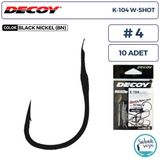 Decoy K-104 W-Shot Olta İğnesi Bn #4 (10 Adet)