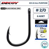 Decoy Kr-22 All Purpose Delikli Olta İğnesi Bn #2/0 (8 Adet)