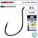 Decoy Kr-24 Light Special Delikli Olta İğnesi Bn #4 (10 Adet)