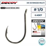 Decoy Kr-30 Ringed Multi Delikli Olta İğnesi Bn #1/0 (6 Adet)