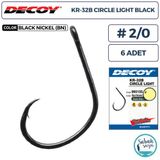 Decoy Kr-32B Circle Light Delikli Olta İğnesi Bn #2/0 (6 Adet)
