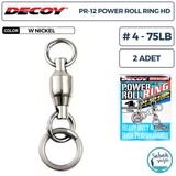 Decoy Pr-12 Powerroll Ring Halkalı Fırdöndü #4 75Lb (2 Adet)