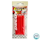 Decoy T-3 Shrink Tube Asist İğne Makaronu 4.5Mm 1Mt Kırmızı