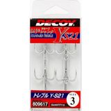 Decoy Y-S21 4 Standart Treble Üçlü Maket Balık İğnesi