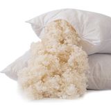 Decozen Merinos Kuzu Yünü Boncuk Yün Yastık - 50 x 70 cm - Beyaz