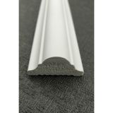 Decozza Boyanabilir Duvar Çıtası 4cm 10 Boy 24 Metre(1boy 240 Cm Df-4020) ekru