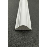 Decozza Boyanabilir Duvar Çıtası 4cm 5 Boy 12 Metre(1boy 240 Cm Df-4020) ekru