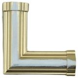 Decozza Bronz 4 cm Çıta Uyumlu Dekoratif L Köşe