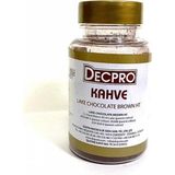 Decpro Yağ Bazlı Toz Çikolata Gıda Boyası Kahve 25 gr