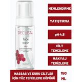 Decubal 150 ml Face Wash Hassas ve Kuru Ciltler için Yüz Temizleme Köpüğü