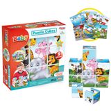 Dede 02034 9'lu Resimli Küpler Puzzle