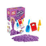 Dede 03694 Aksesuarlı Mor 1000 gr Kinetik Oyun Kumu