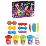 Dede Art Craft İnanılmaz Uzay Bebek Oyun Hamuru Seti +3 Yaş (2 Adet)