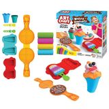 DEDE Art Craft Oyun Hamuru Setleri 200 gr. (4 Adet Hamur ve Setleri) Hamur Modelleri Zararsız Hamur