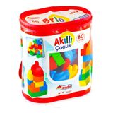 DEDE Askılı Çantada Ilk Yapı Oyuncaklarım 60 Prç Büyük Yapı Oyuncak Blokları 01022 15691115691