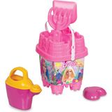 Dede Barbie Temalı Küçük Kale Kova Seti 1+ Yaş Kız Çocuklar İçin Renkli Oyun Aksesuarları