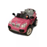 Dede Bmw 12 Volt Uzaktan Kumandalı Çift Kişilik Akülü Araba Tx-5 Sport - Aliş Pembe