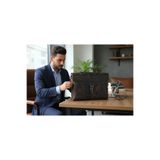 DEDE DERİ Hakiki Deri Laptop Evrak Çantası 38x35 cm – Büyük Boy Omuz Askılı İş ve Ofis Çantası – 16 İnç Laptop Uyumlu