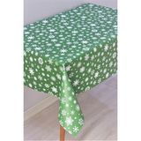 Dede Ev Tekstil Astarlı Silinebilir Pvc Muşamba Masa Örtüsü Kartane - 1096-3 - 140 x 220 cm - Yeşil