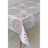 Dede Ev Tekstil Astarlı Silinebilir Pvc Muşamba Masa Örtüsü Kırmızı Osmanlı - 06-A1 - 100 x 140 cm