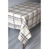 Dede Ev Tekstil Elyaf Silinebilir Pvc Muşamba Masa Örtüsü 1244-3 Ynburbery - Kahve - 140 x 220 cm
