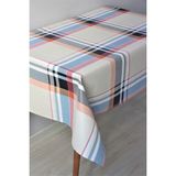 Dede Ev Tekstil Elyaflı Astarlı Pvc Silinebilir Muşamba Masa Örtüsü 1120-1A - 140 x 200 cm - Mavi