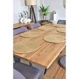 Dede Ev Tekstil Jüt Halat 6’lı Supla Takım - 35 x 35 cm - Renkli