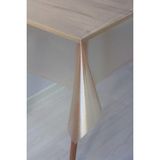 Dede Ev Tekstil Pvc Şeffaf Simli Silinebilir Masa Örtüsü 005 - 140 x 180 cm - Altın