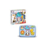 Dede Hayvan Figürlü Şekil Eşleştirme Oyuncağı – Eğitici Soft Shape Sorter (7 Parça, 12 Ay+)