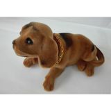 Dede Kafa Sallayan Köpek Araç Içi Aksesuar 17X9X7 Cm Oynar Başlı Köpek Nanopro