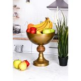 Dede Metal Meyvelik Eskitme-Ahşap Detaylı 31x25 cm