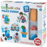 Dede Oyuncak 03307 55 Parça Kaktüs Bloklar Polis