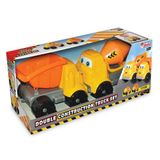 Dede Oyuncak 2'Li İnşaat Kamyon Set (6'Li Paket)