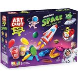 Dede Oyuncak Dede Art Craft Inanılmaz Uzay Bebek Oyun Hamuru Seti +3 Yaş (5 Adet)