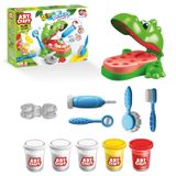 Dede Oyuncak FEN03549 200 gr Oyuncak Art Craft 3D Dinozor Hamur Set