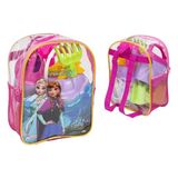 dede oyuncak frozen resimli sırt çantalı plaj set 03503 - Yok