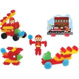dede oyuncak kaktüs bloklar ıtfaiye ıstasyonu eğitici öğretici lego 55 parça 03308 - Yok