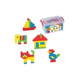 Dede Oyuncak Oyuncak Maxi Tik-Tak Lego Puzzle Küçük Boy Box 62 Parça 03148